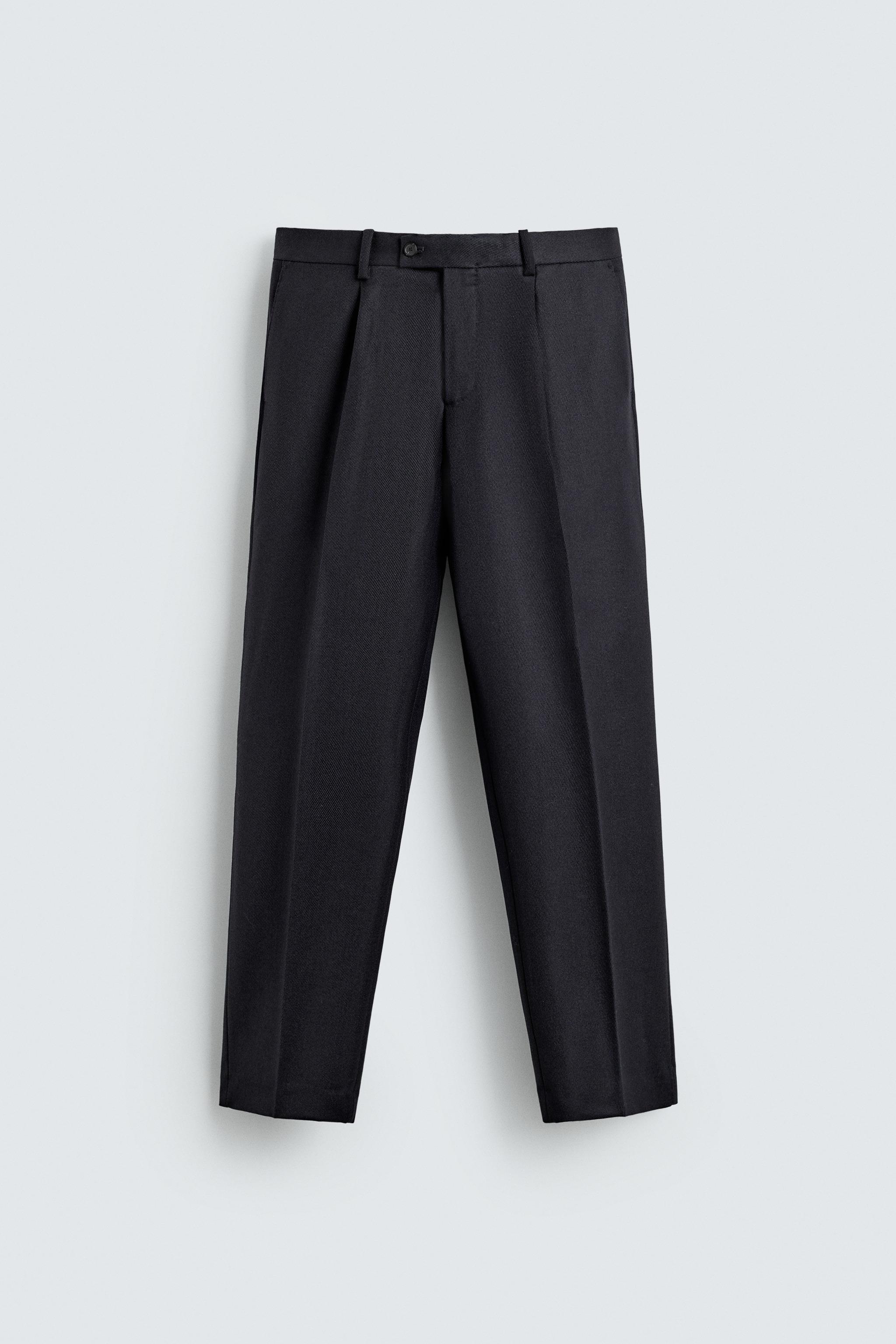 PANTALON STRUCTURÉ 100% LAINE